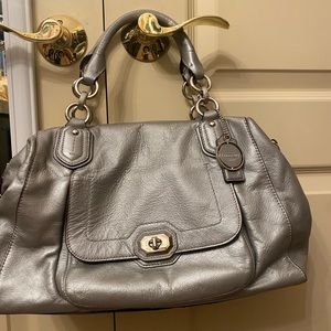 Coach leather satchel